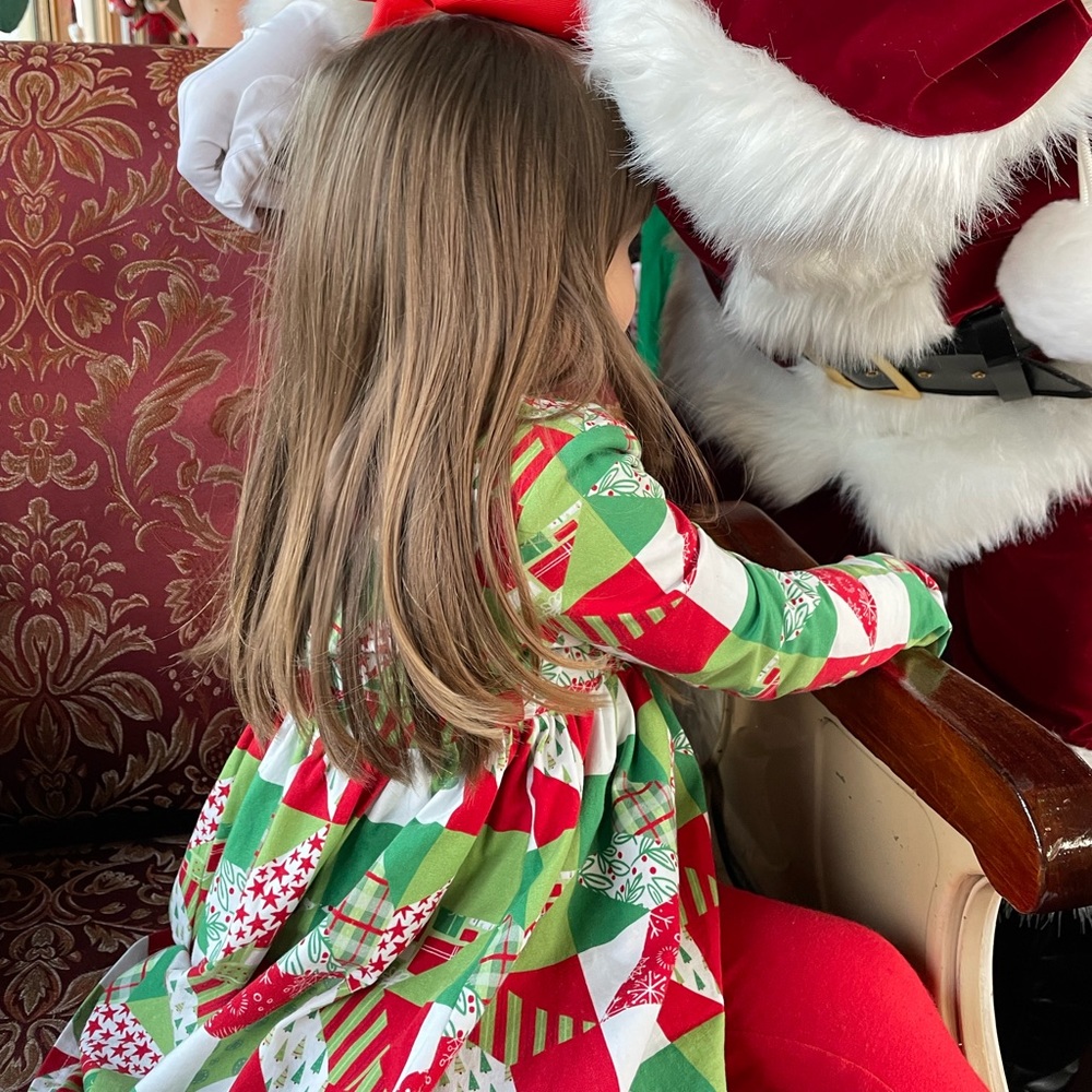 Bella & Omi Christmas Top 4T